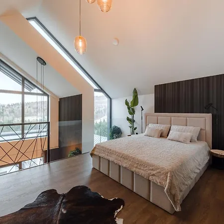 Hill M2 Luxury - Private Jacuzzi & Mountain View Apartamento
