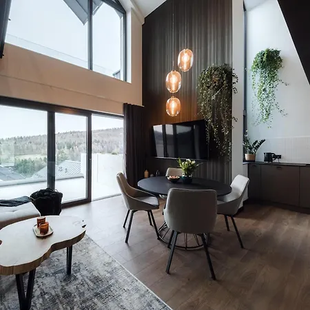 Apartamento Hill M2 Luxury - Private Jacuzzi & Mountain View Szczyrk